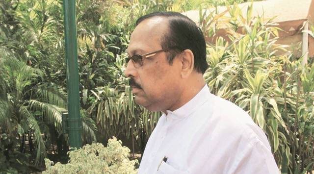 TMC MP Sukhendu Sekhar Roy at the Parliament house in New Delhi. (Express photo by Prem Nath Pandey)