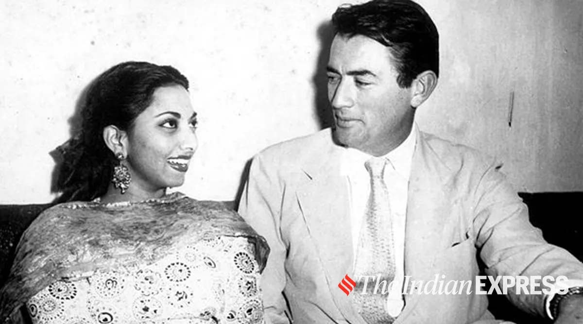When Hollywood star Gregory Peck visited Suraiya's residence ...