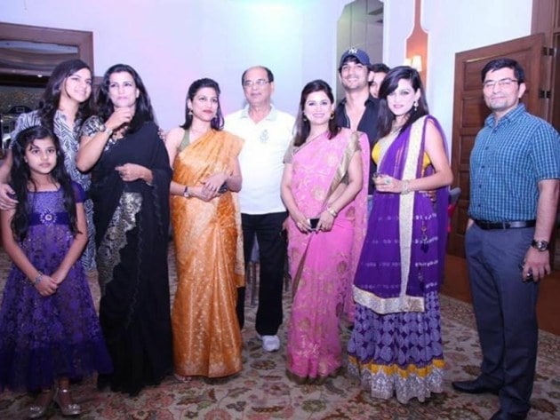 sushant family