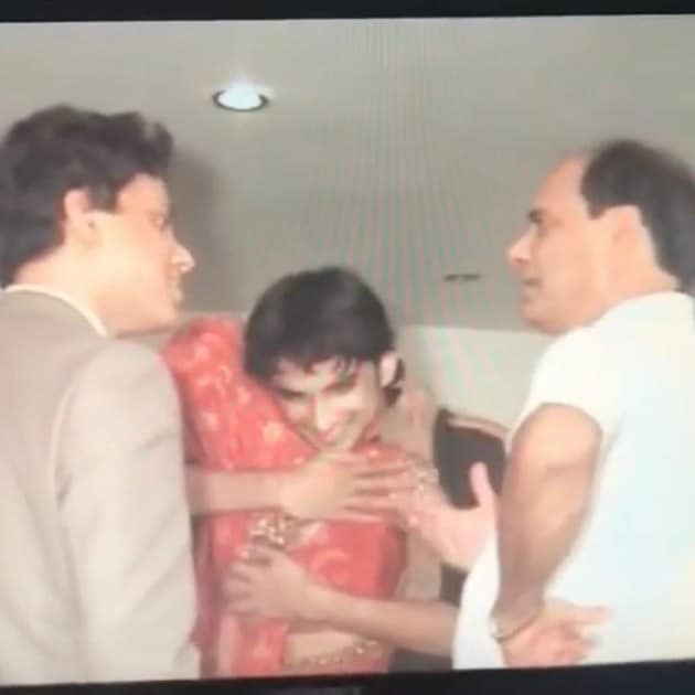 sushant with sister wedding