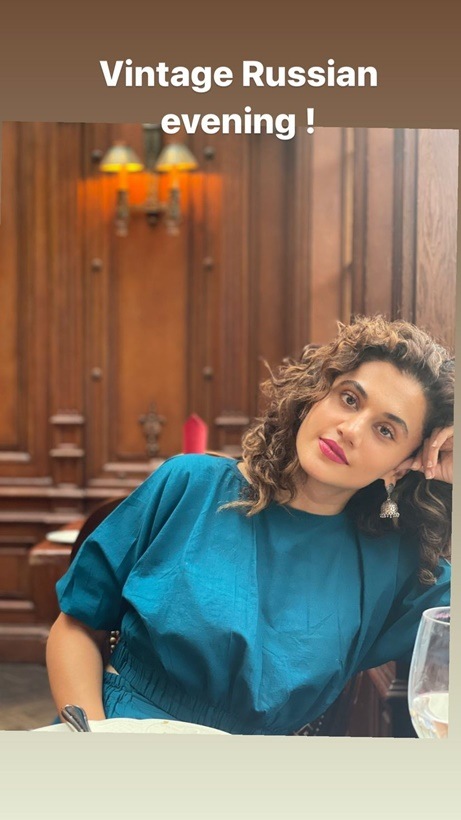 taapsee vacation pic