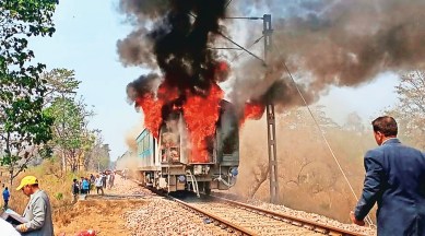 Railways Puts Out Sop For Staff To Deal With Train Fires India News The Indian Express