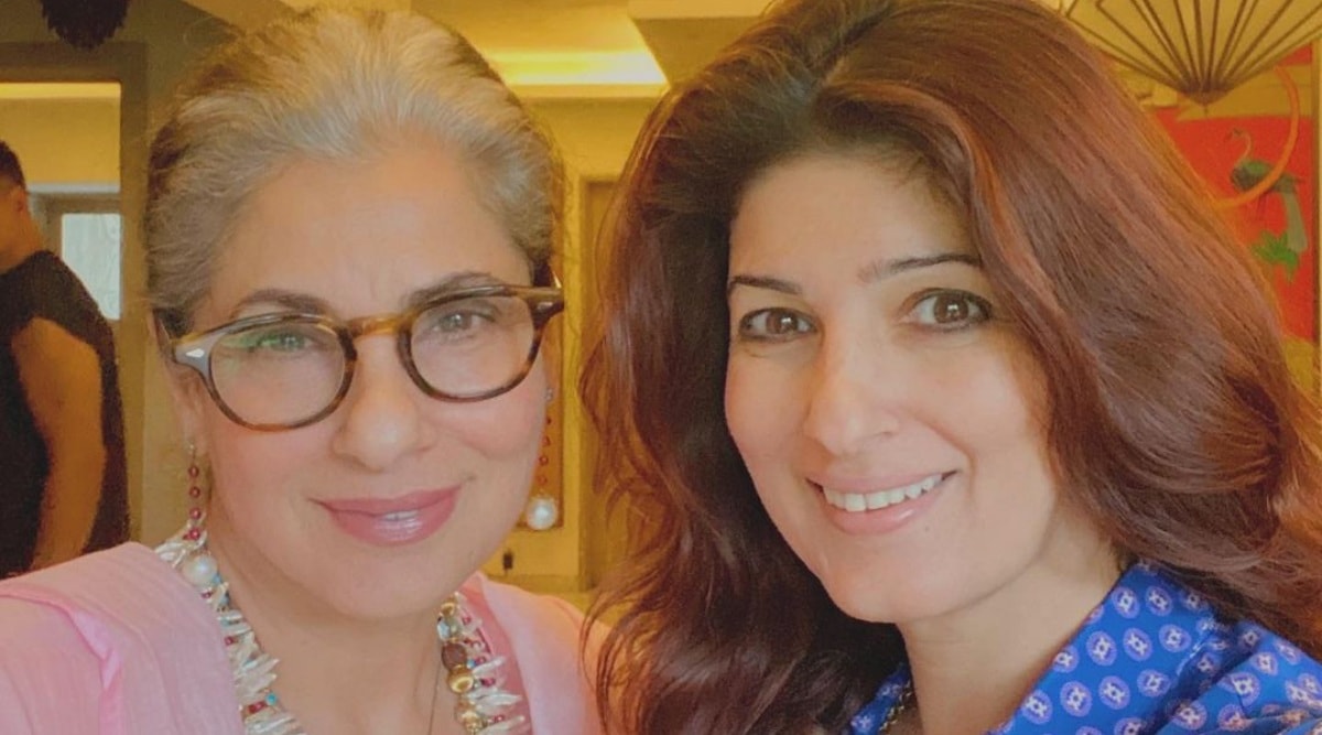 Dimple Khanna Sex Video - Twinkle Khanna shares throwback click with mother Dimple Kapadia, fan says  'Your mum is so beautiful' | Entertainment News,The Indian Express