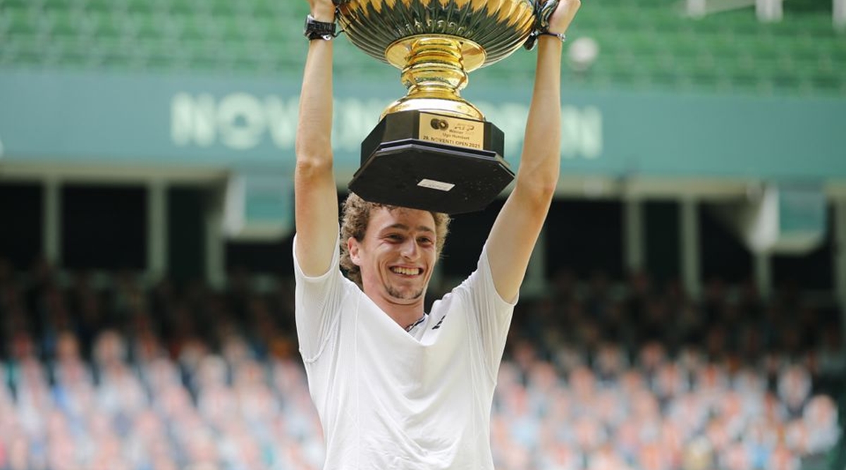 Ugo Humbert stuns Andrey Rublev to claim Halle Open title ...