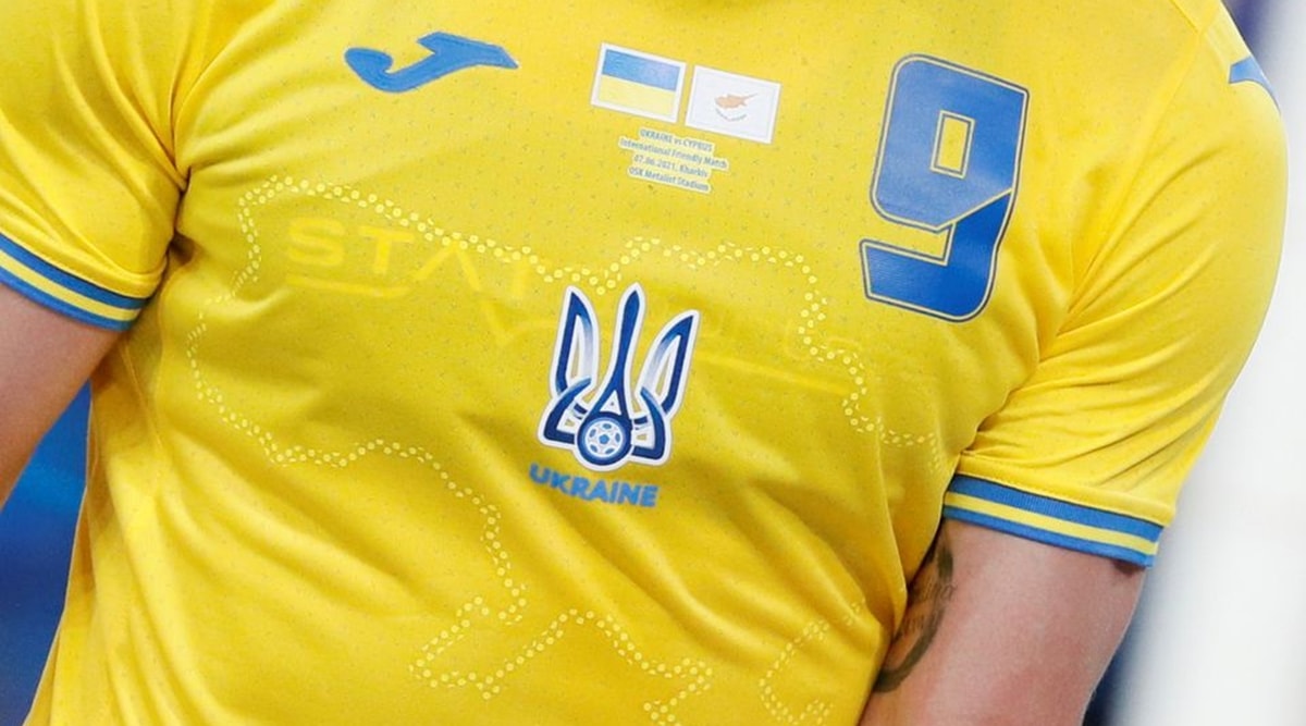 maillot ukraine euro 2020