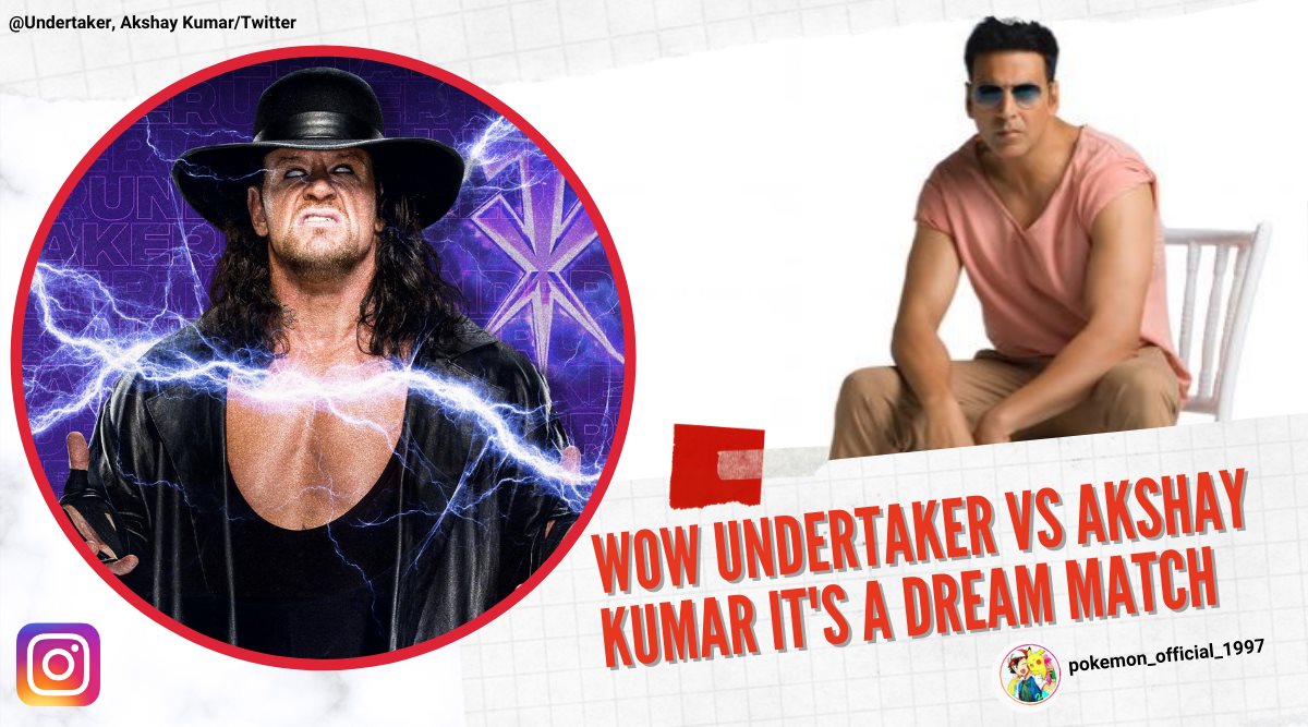 The Undertaker challenged Akshay Kumar to a 'real' match and fans can't  keep calm | Trending News,The Indian Express