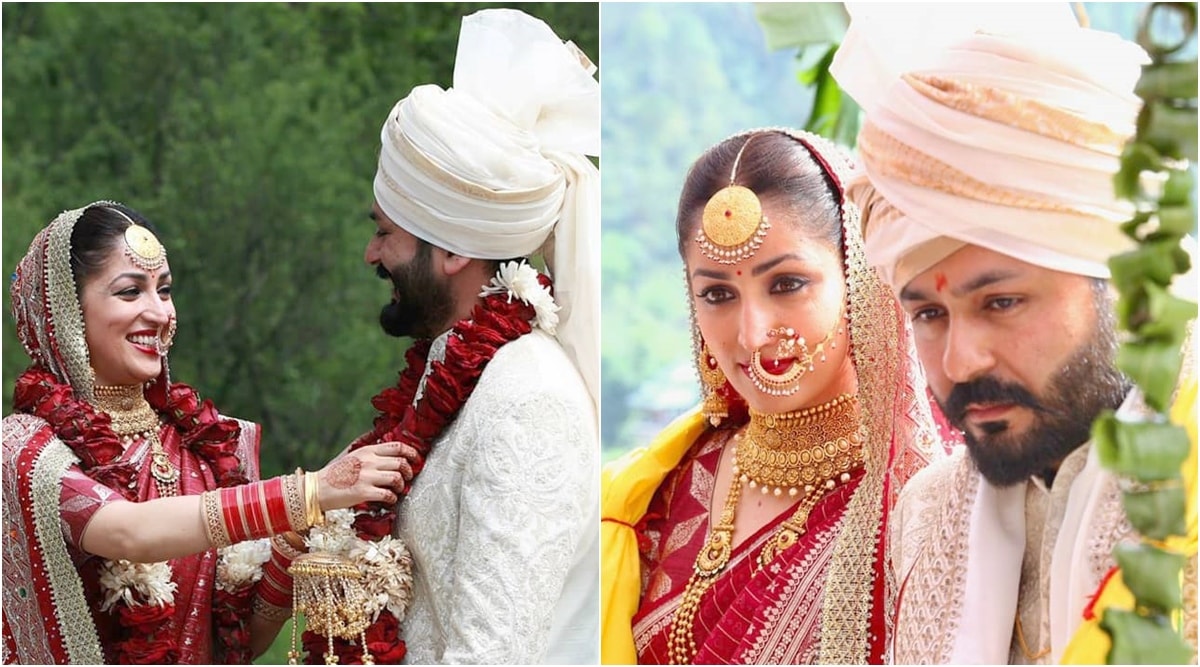 Yami Gautam Ki Nude Photo - All the photos from Yami Gautam and Aditya Dhar's traditional Himachali  wedding | Entertainment News,The Indian Express