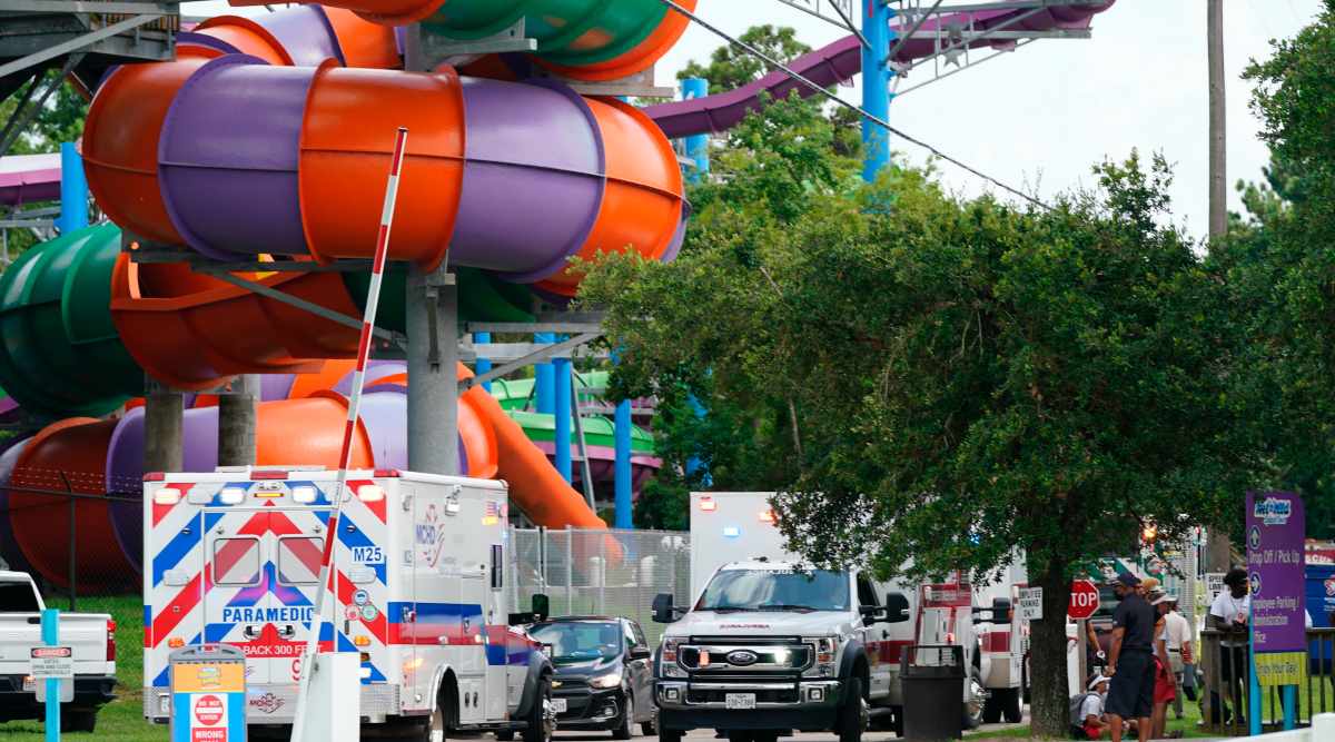 Dozens treated after chemical leak at Texas water park | World News ...