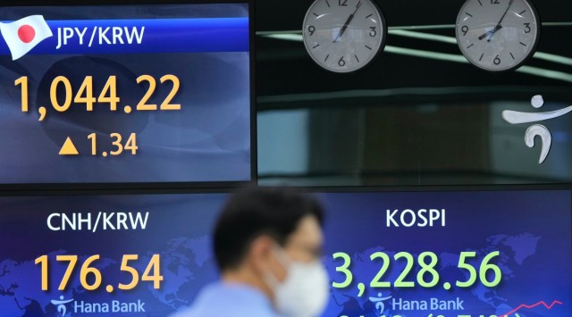 Slide in coronavirus sensitive stocks