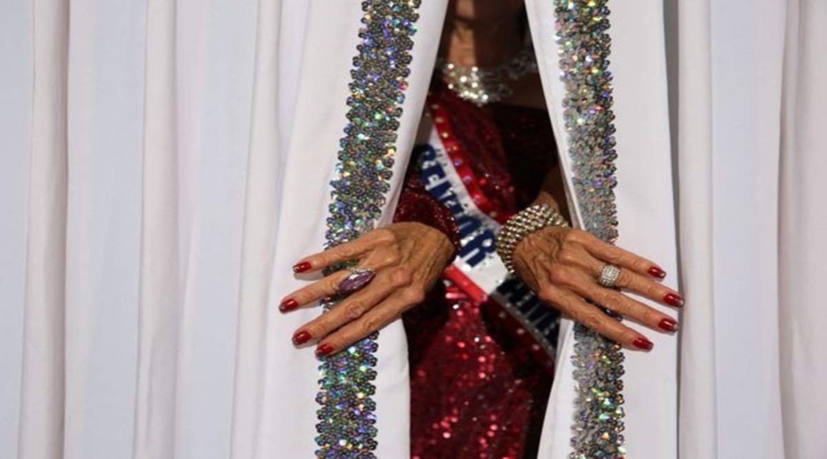 60 year old Kimberly Ghedi won Ms Texas senior.  (source: Reuters) 