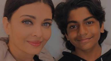 Aishwarya Rai Bachchan on the sets of Ponniyin Selvan. (Photo: Instagram/raaghavan_murugan)