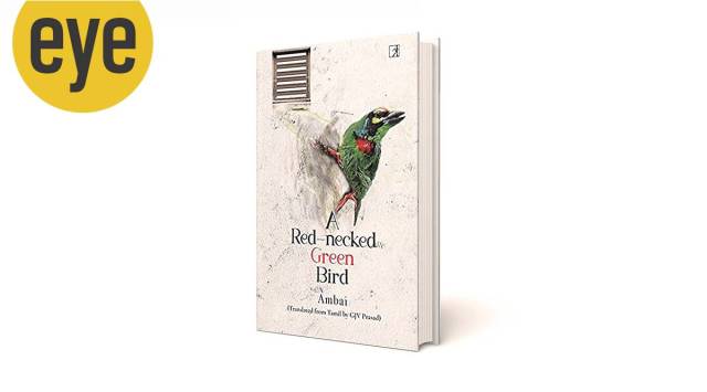 A Red-necked Green Bird