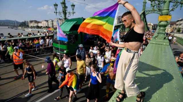 Thousands March In Hungary Pride Parade To Oppose Lgbt Law World News The Indian Express