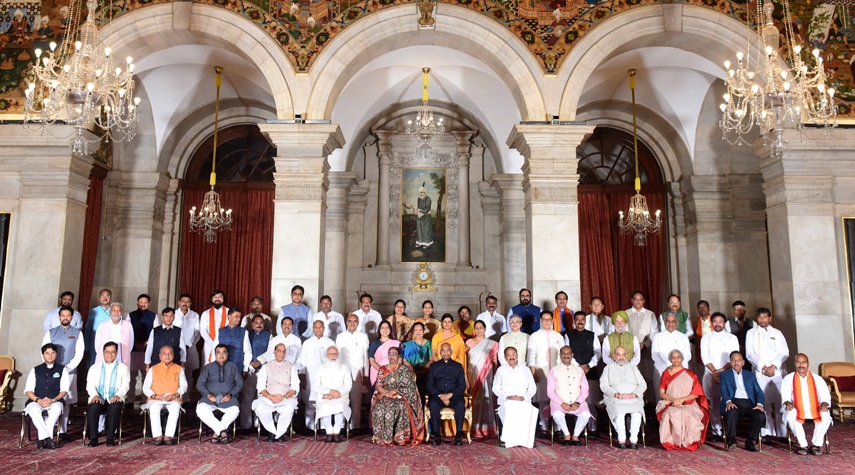 In pictures: PM Modi’s new Cabinet assumes charge | India News News,The