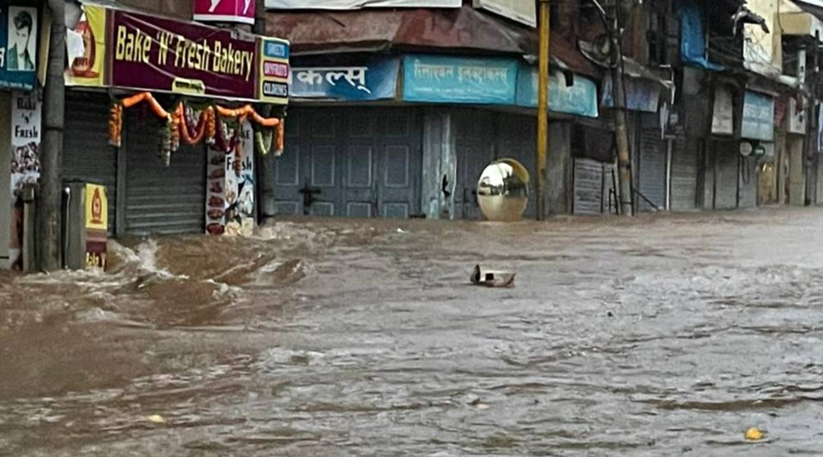 Maharashtra floods, Chiplun, floodwall, Chiplun floodwall, Maharashtra govt, Maharashtra news, Pune news, Pune Indian express