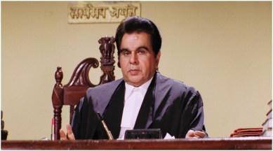 Dilip Kumar played Jagannath Singh/Judge Amarnath Singh (Dual Role) in Qila (1998). (Photo: www.netflix.com/in)