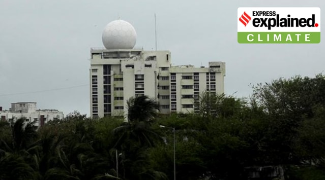 Doppler Radar at Colaba near RC Church, Mumbai (Express Archives)
