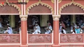 Eid Mubarak, Eid al-Adha, Eid al-Adha celebrations, Eid al-Adha 2021, Bakri Eid celebration 2021, Eid al-Adha photos, Eid Mubarak, Eid al-Adha photos India, indian express news