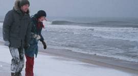 Jim Carrey and Kate Winslet in Eternal Sunshine of the Spotless Mind.