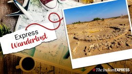 Express Wanderlust, Dholavira, visiting Dholavira, planning a trip to Dholavira, how to reach Dholavira, things to see in Dholavira, why is Dholavira famous, UNESCO World Heritage Site, Indian Express news
