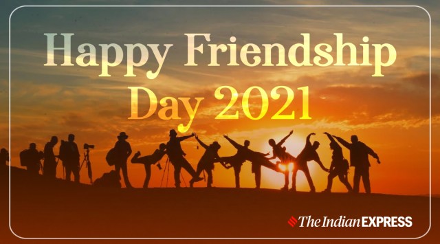 Happy Friendship Day 2021 Wishes Images: Happy Friendship day! (Source: Pexel; designed by Abhishek Mitra)