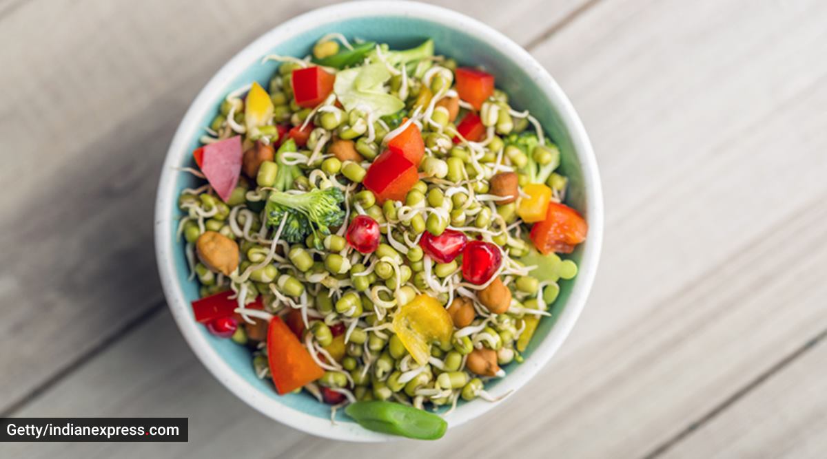 Monsoon snacking Enjoy this guiltfree, tasty sprout bhel today Food