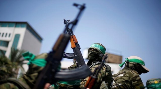 Palestinian Hamas militants