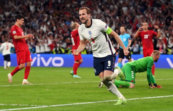 Hary Kane, ENG vs DEN, EURO 2020