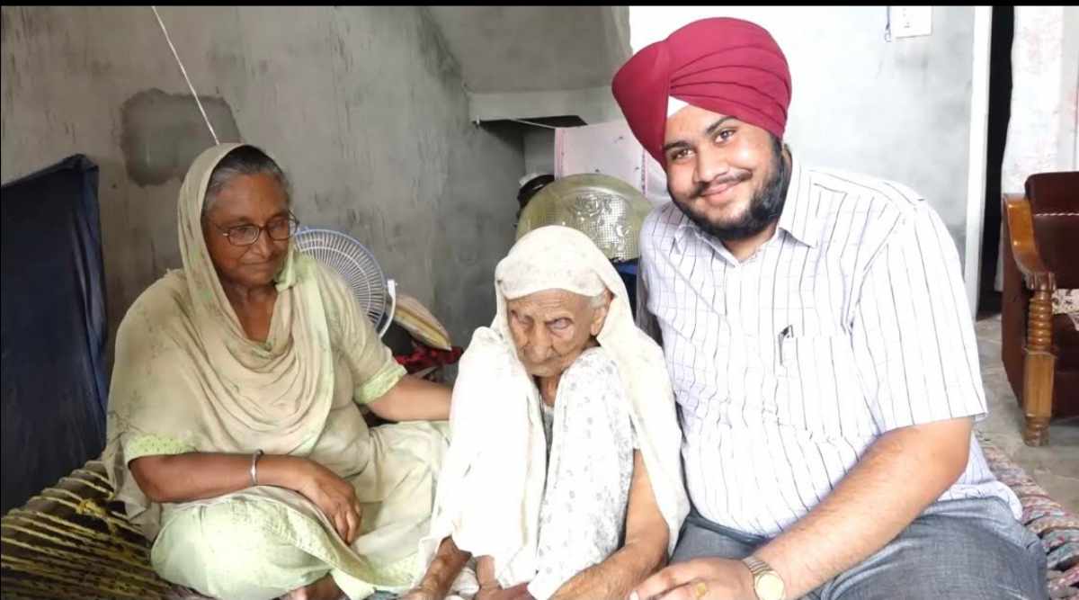 124 years old and Covid-free, Jalandhar woman wows everyone with her  miraculous immunity