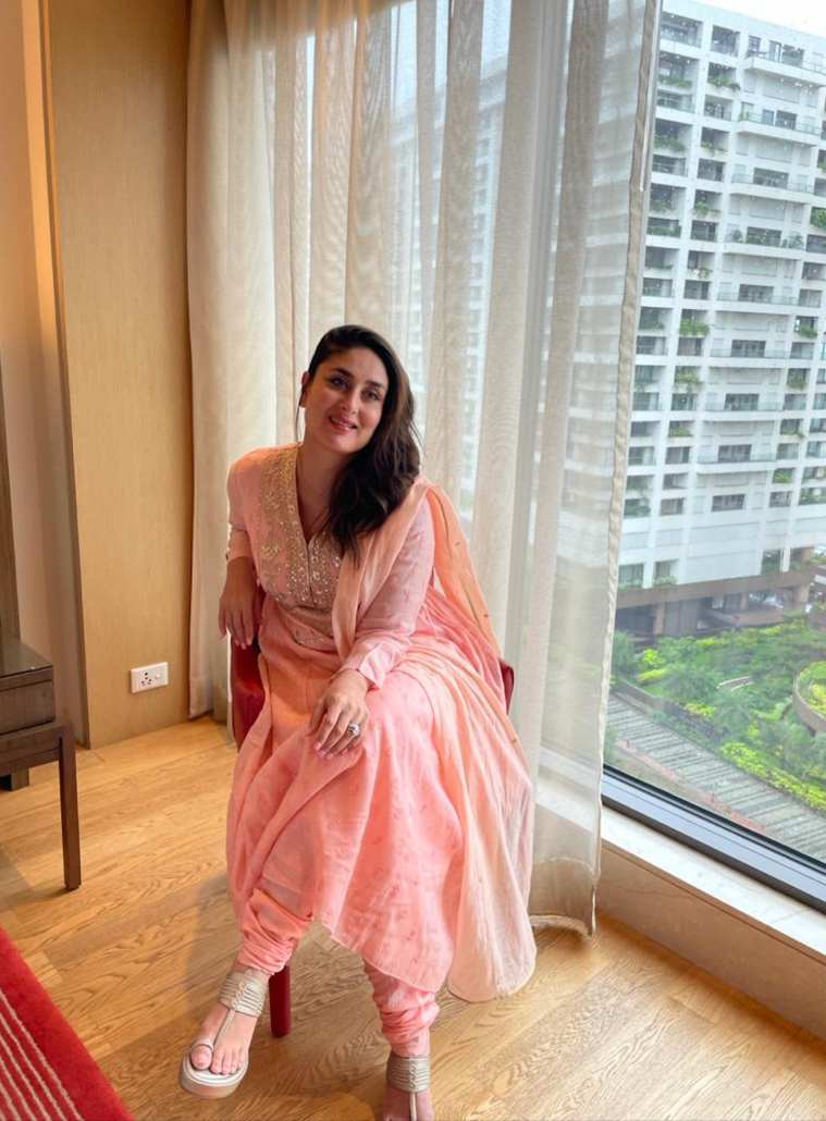 Kareena Kapoor Khan luce radiante con este atuendo de Anita Dongre; ver fotos