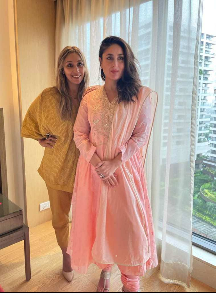 Kareena Kapoor Khan luce radiante con este atuendo de Anita Dongre; ver fotos