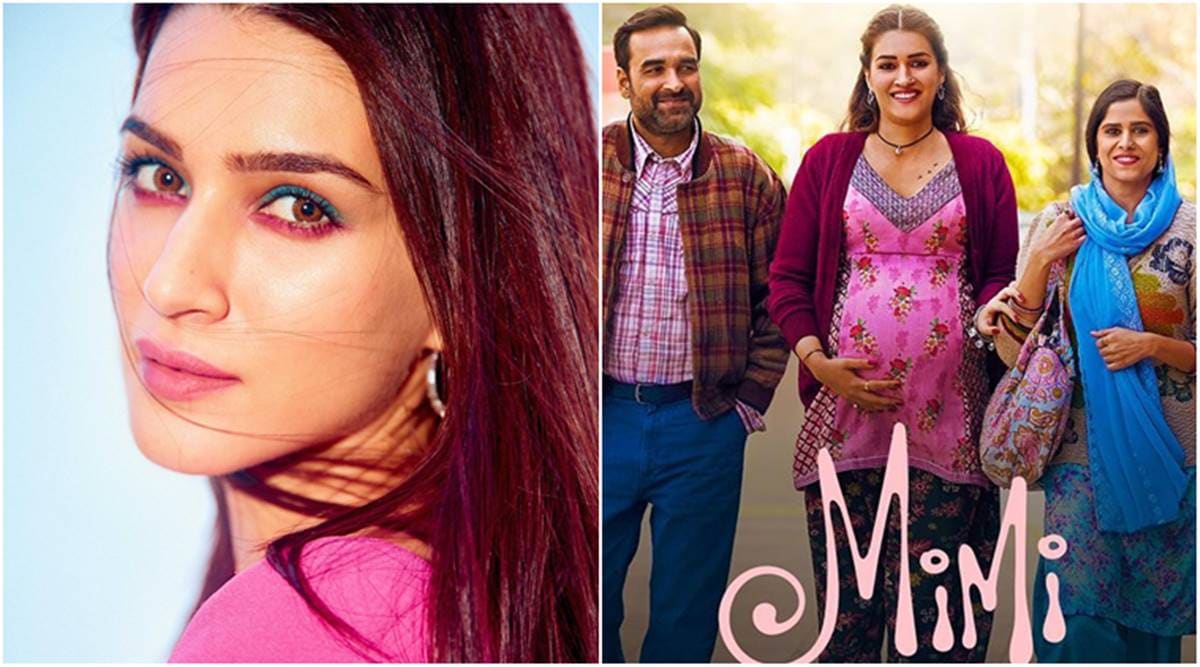 Kriti Sanon Xnxn - Why a pregnant Kriti Sanon needed a 5 kg belly in Mimi: 'She was walking  around like a tomboy' | Entertainment News,The Indian Express