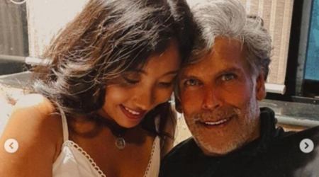 Milind Soman Ankita Konwar, Milind Soman Ankita Konwar anniversary, Milind Soman Ankita Konwar relationship timeline, Milind Soman Ankita Konwar wedding, indian express news