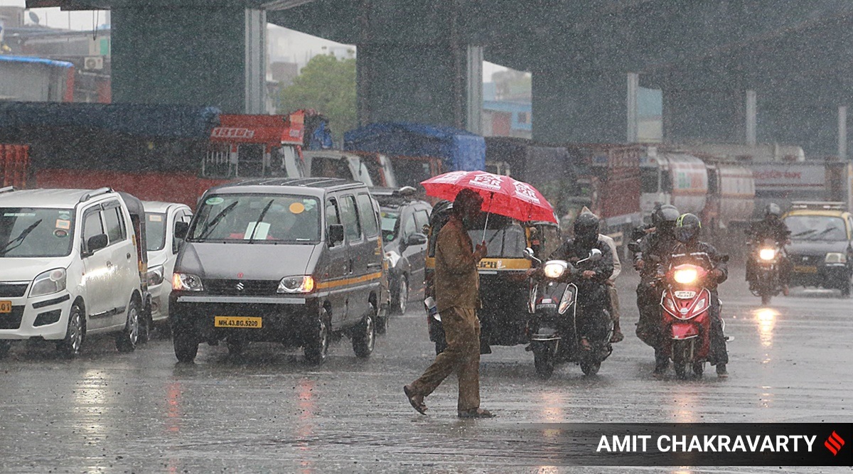 Maharashtra has recorded surplus rain in June. (Express Photo: Amit Chakravarty)