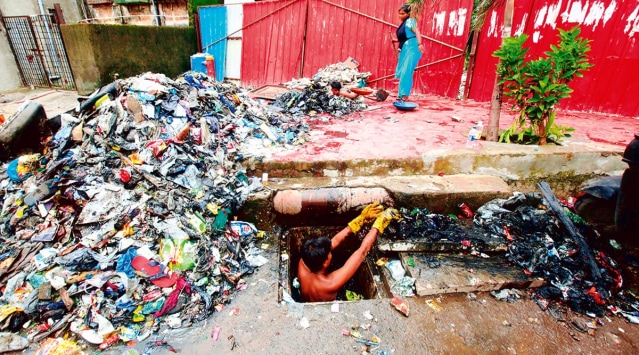Unending battle to keep Mumbai's drains clear against rains, silt and garbage