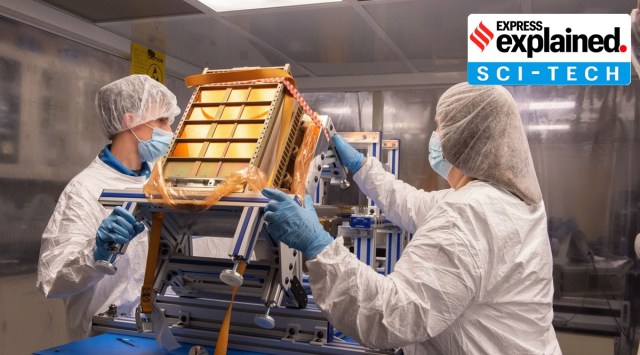 Engineers prepare NEA Scout for integration and shipping at NASA's Marshall Space Flight Centre in Huntsville, Alabama. (Photo: NASA)