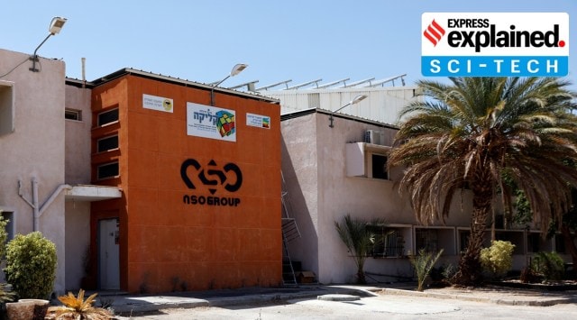 The logo of Israeli cyber firm NSO Group is seen at one of its branches in the Arava Desert, southern Israel. (Photo: Reuters)