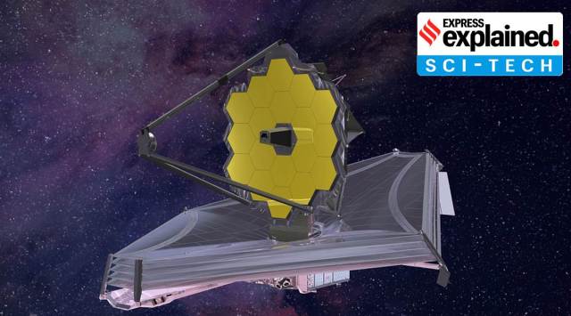 Artist impression of JWST, named after former NASA administrator James Webb. (Source: NASA)