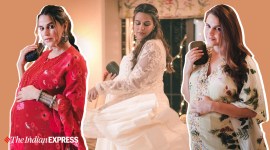 Neha Dhupia maternity fashion