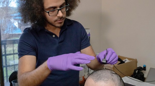 Brain waves to text device