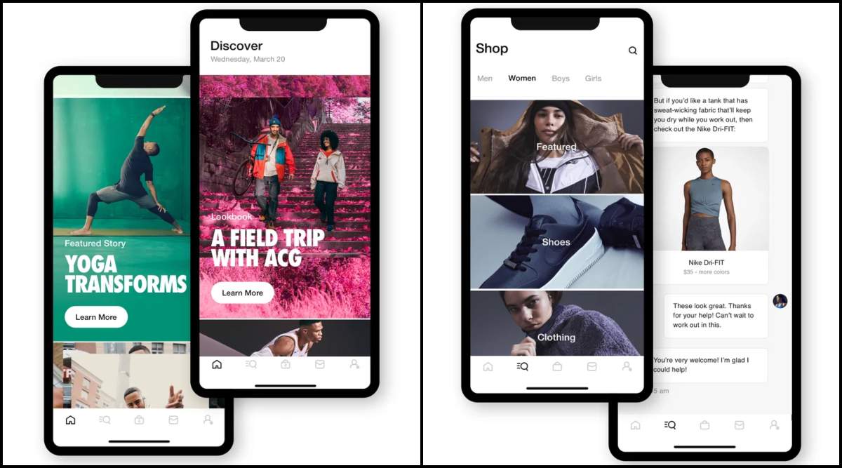Portiek snel Riskeren Nike app comes to India as sneaker giant gets serious about Southeast Asia  | Technology News,The Indian Express