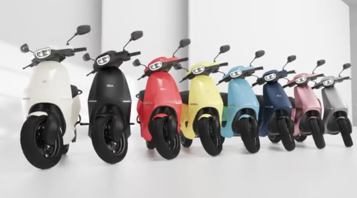 Ola electric scooter to launch in three variants, 10 colours: Know Price in  India, Top Speed, colour and other details