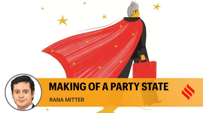 Mao’s ultimate goal was the mobilisation of his own people, an idea which led ultimately to the disaster of the anarchic Cultural Revolution of 1966-76. (Illustration by C R Sasikumar)