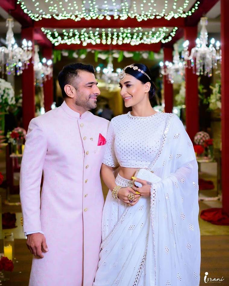 Eijaz Khan with Pavitra Punia