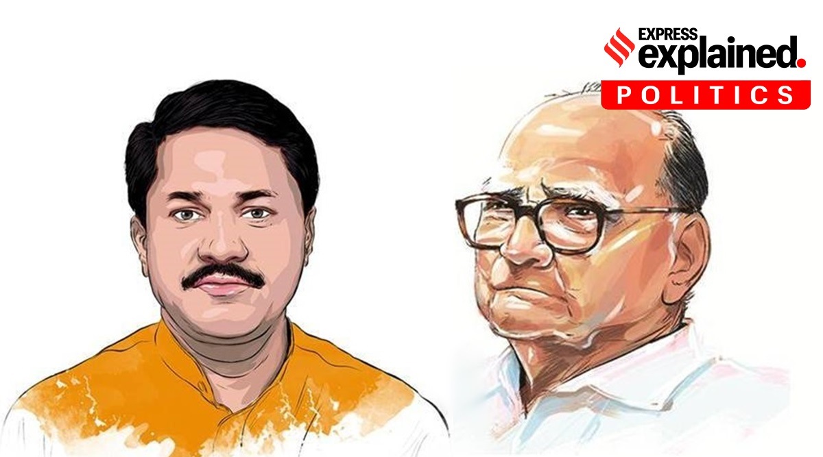 Nana Patole and Sharad Pawar (Express Illustrations)