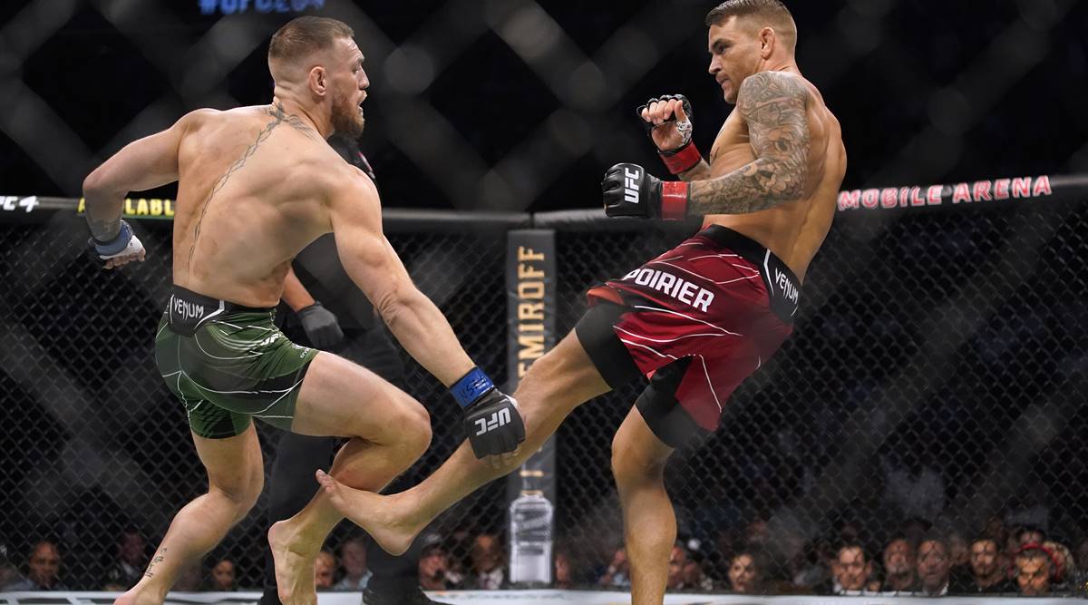 UFC 264: Poirier wins after McGregor ankle injury