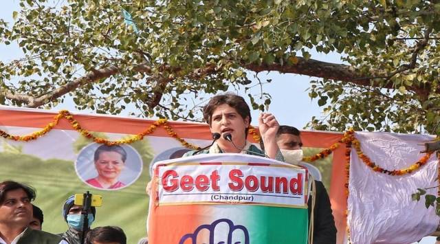 Priyanka Gandhi Vadra on Monday hit out at the UP government’s “anti-Dalit mentality”, claiming that she had received information about a police attack on Dalit families in a village in Azamgarh district in connection with an incident that occurred on June 29.