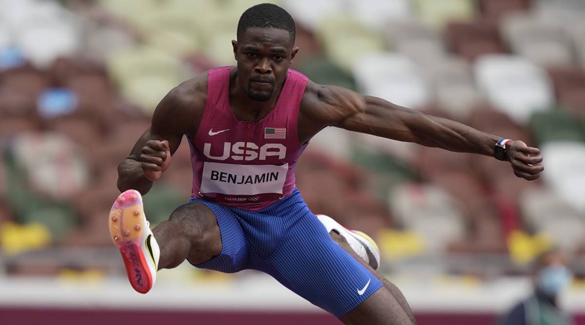 Rai Benjamin, Rai Benjamin 400m hurdles, rai benjamin father, winston benjamin, rai benjamin brian lara, rai benjamin cricket, rai benjamin tokyo olympics