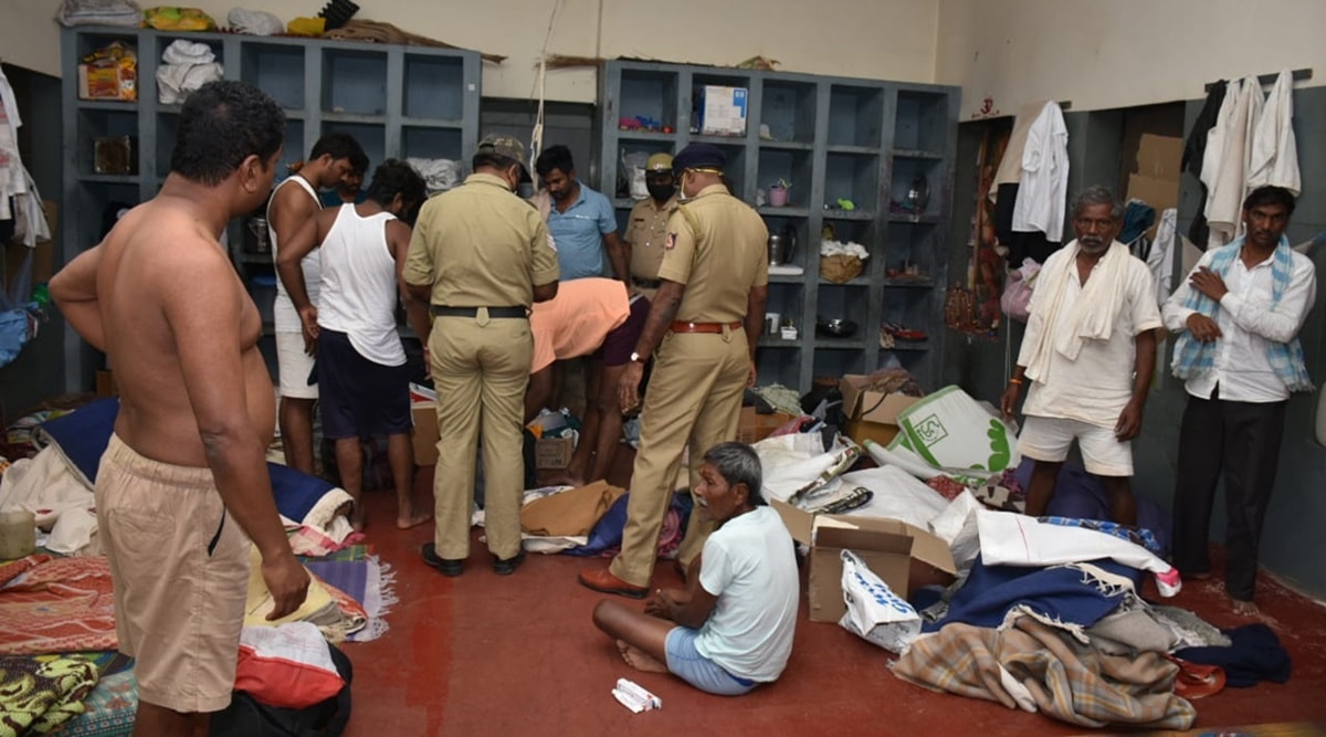 Police raid Bengaluru Central prison, seize knives, phones & marijuana