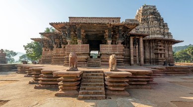 Ramappa temple world heritage site, Ramappa temple UNESCO, where is Ramappa temple, world heritage sites in India, Telangana temple becomes World Heritage Site, UNESCO world heritage sites in India, indian express news